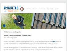 Tablet Screenshot of engelter.de